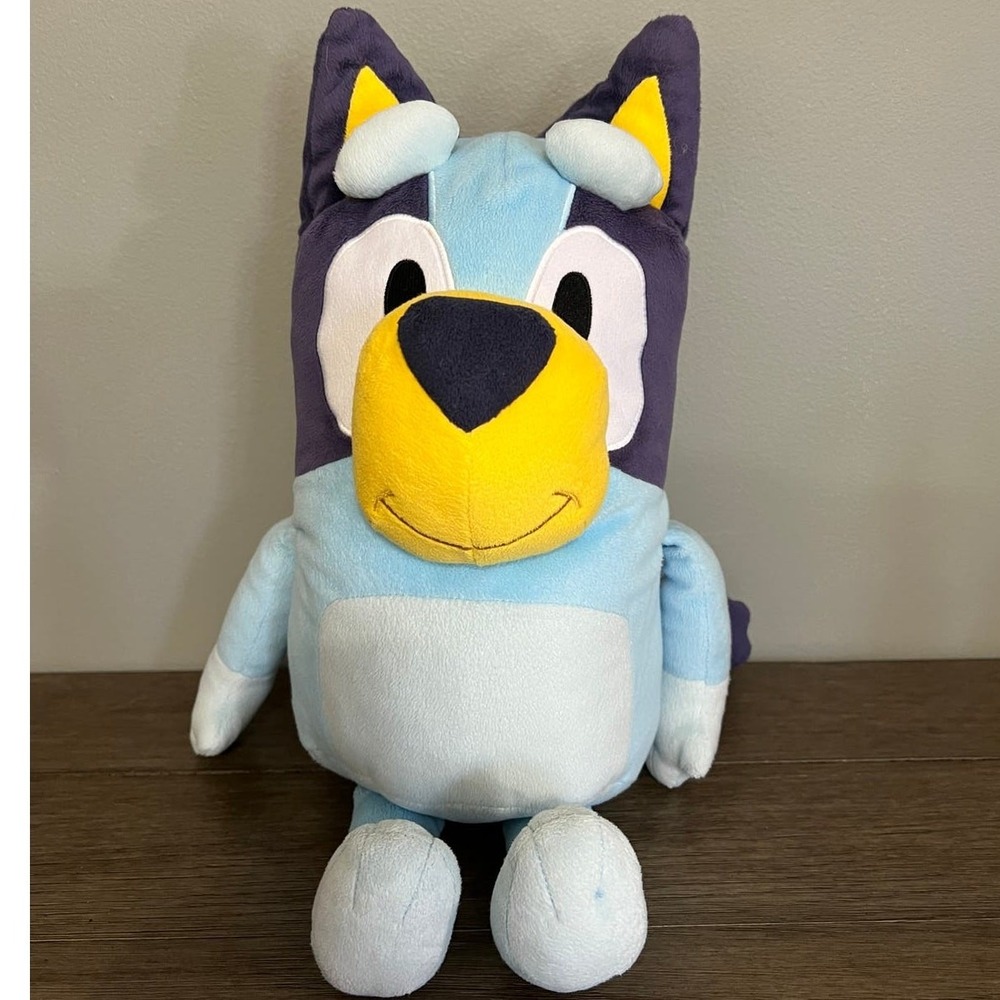 Bluey Plush Stuffed Animal Moose Toys Blue Heeler Dog Toy